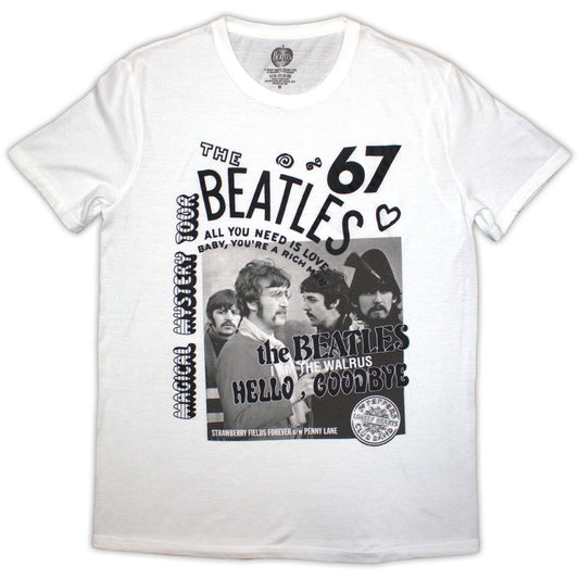 Een foto van een The Beatles T-Shirt
