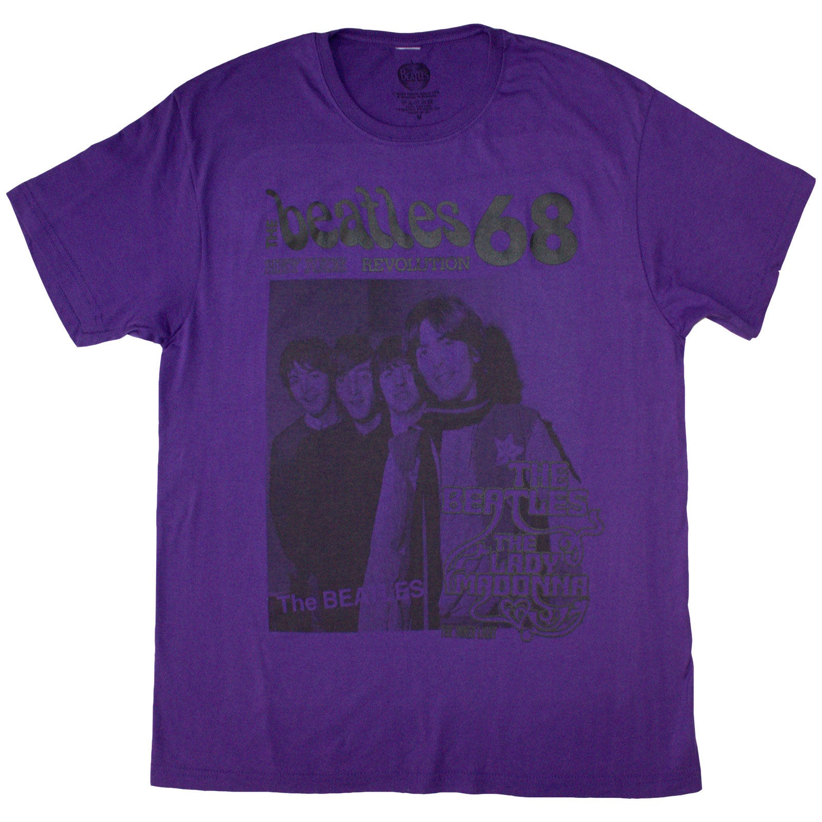 Een foto van een The Beatles T-Shirt