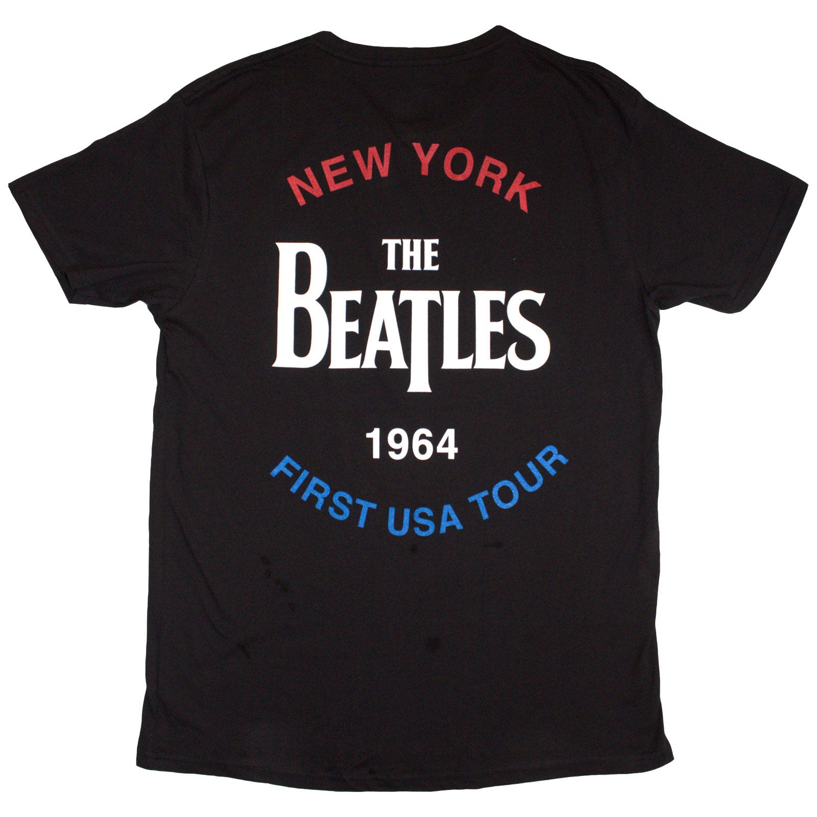 Een foto van een The Beatles T-Shirt