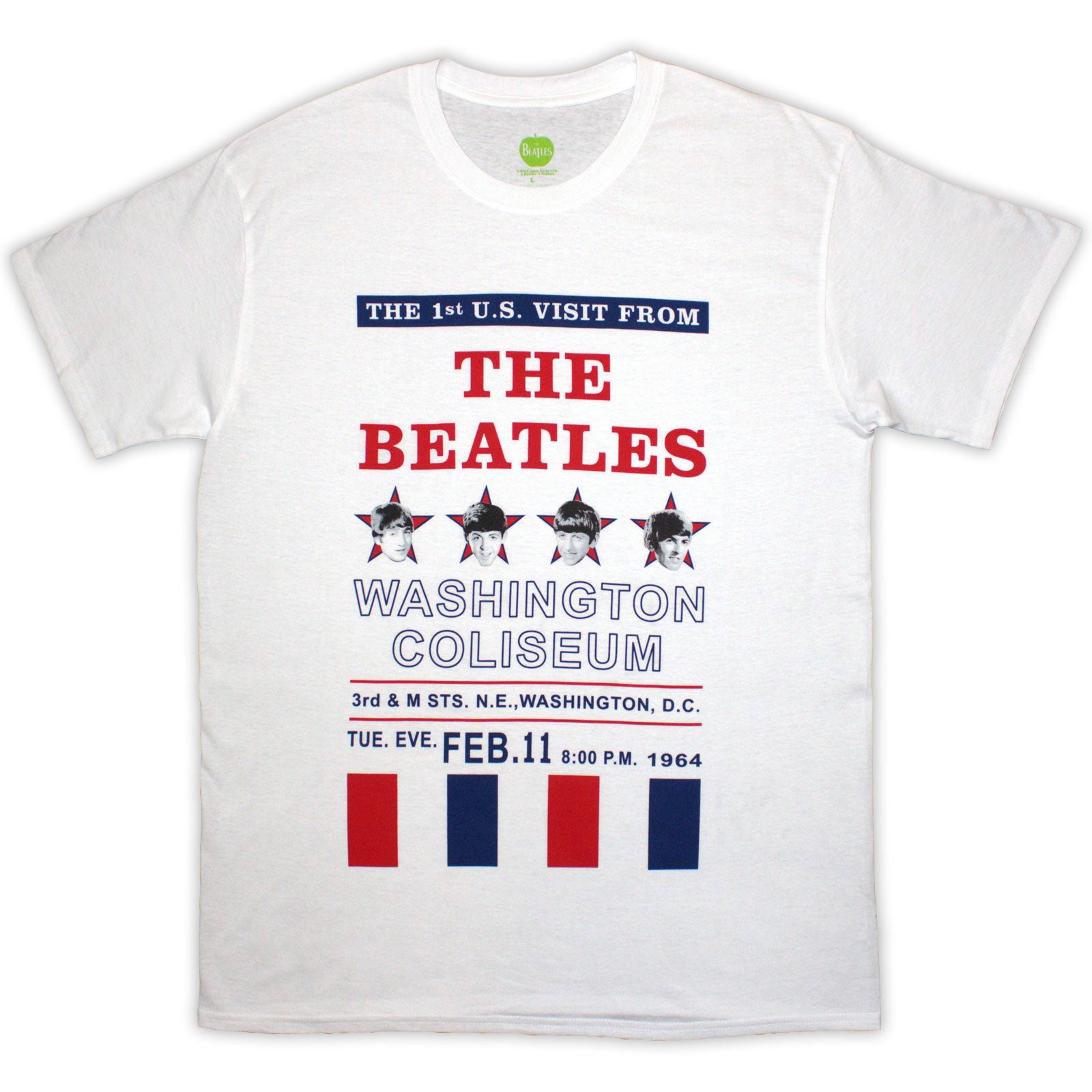 Een foto van een The Beatles T-Shirt