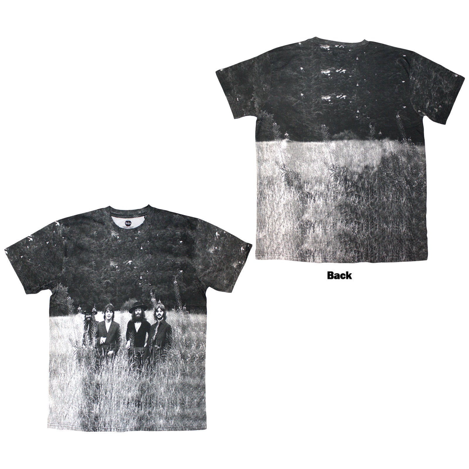 Een foto van een The Beatles T-Shirt