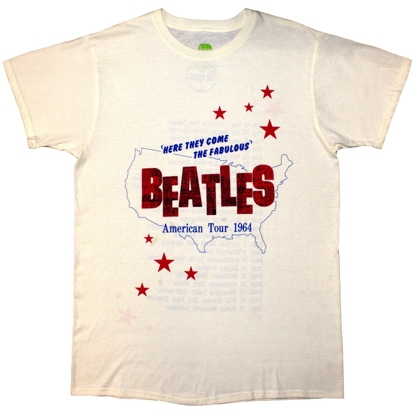 Een foto van een The Beatles T-Shirt