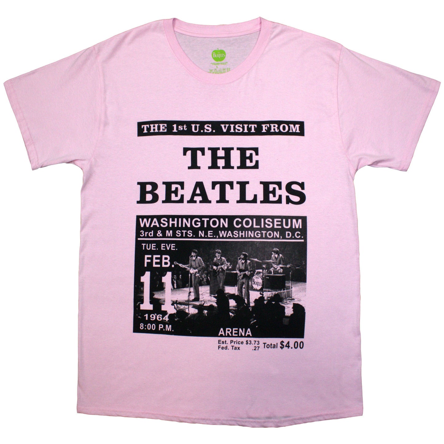 Een foto van een The Beatles T-Shirt