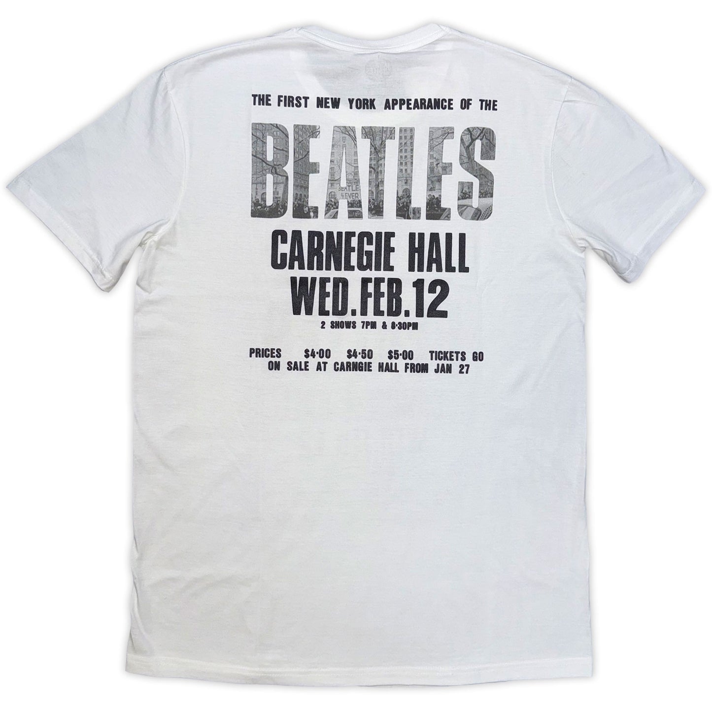 Een foto van een The Beatles T-Shirt