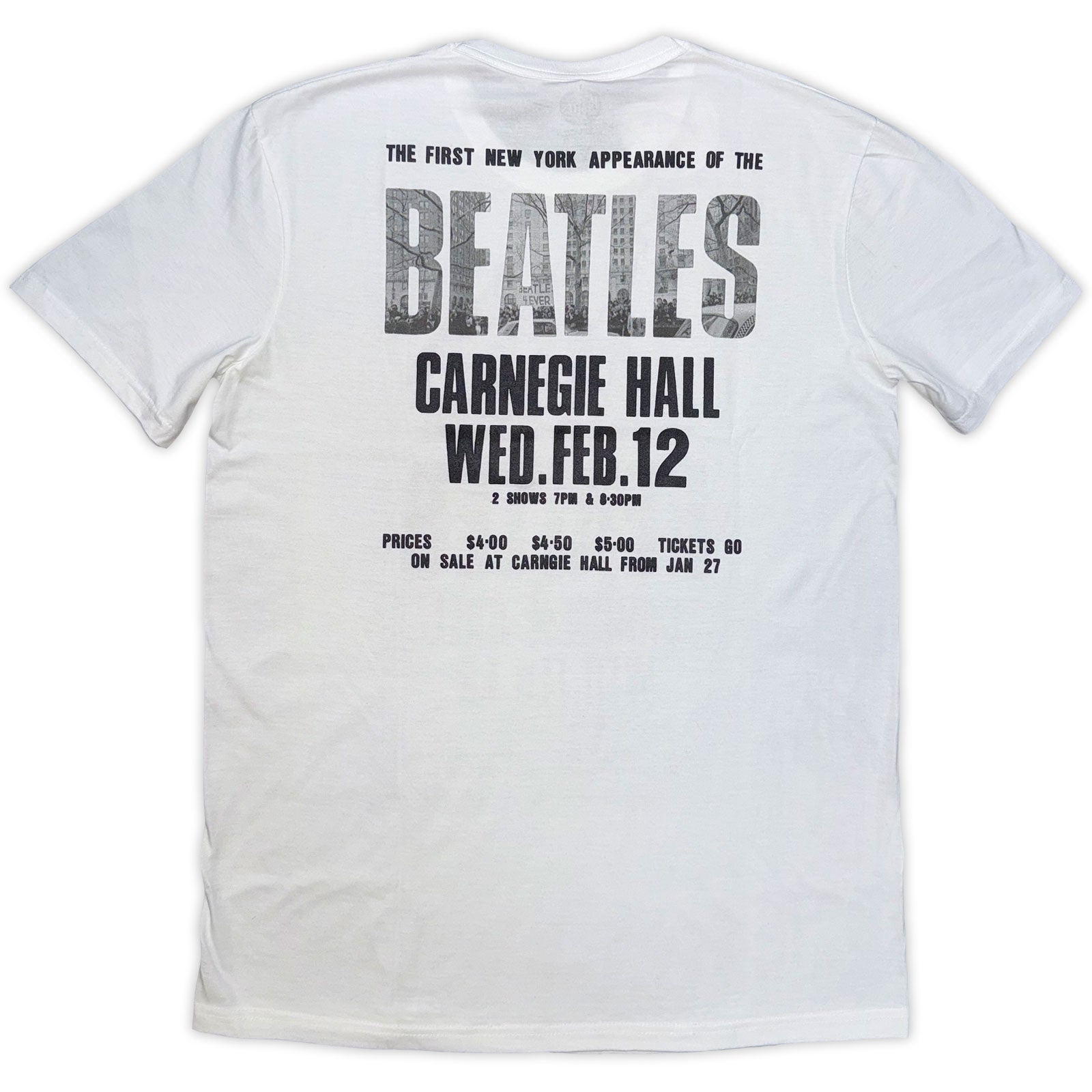 Een foto van een The Beatles T-Shirt
