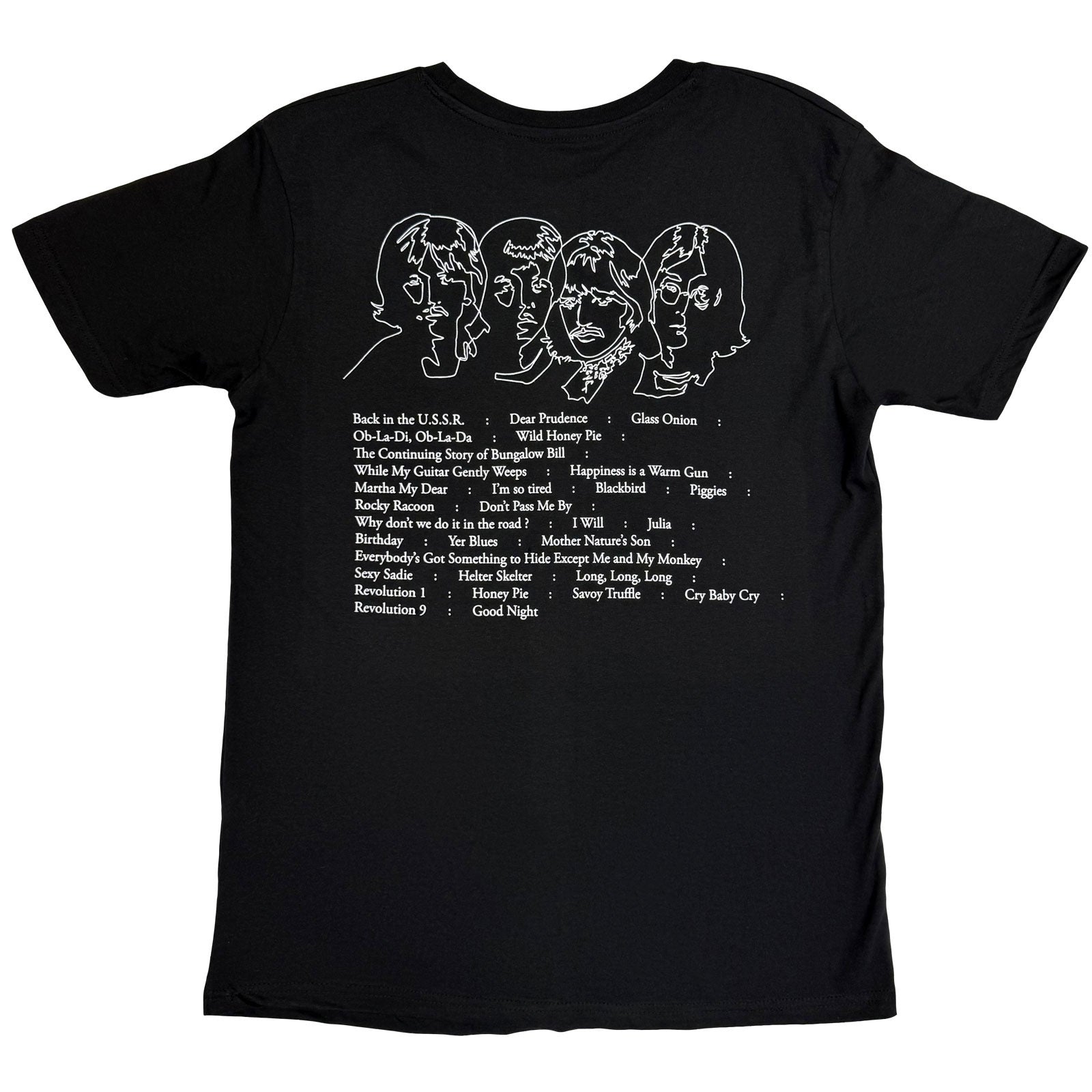 Een foto van een The Beatles T-Shirt