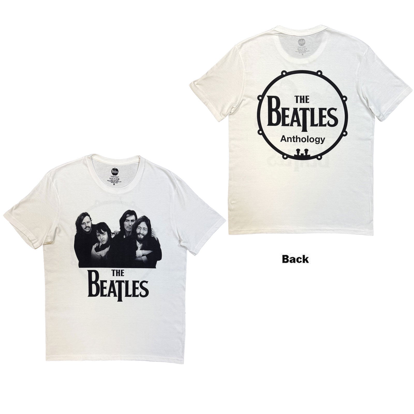 Een foto van een The Beatles T-Shirt