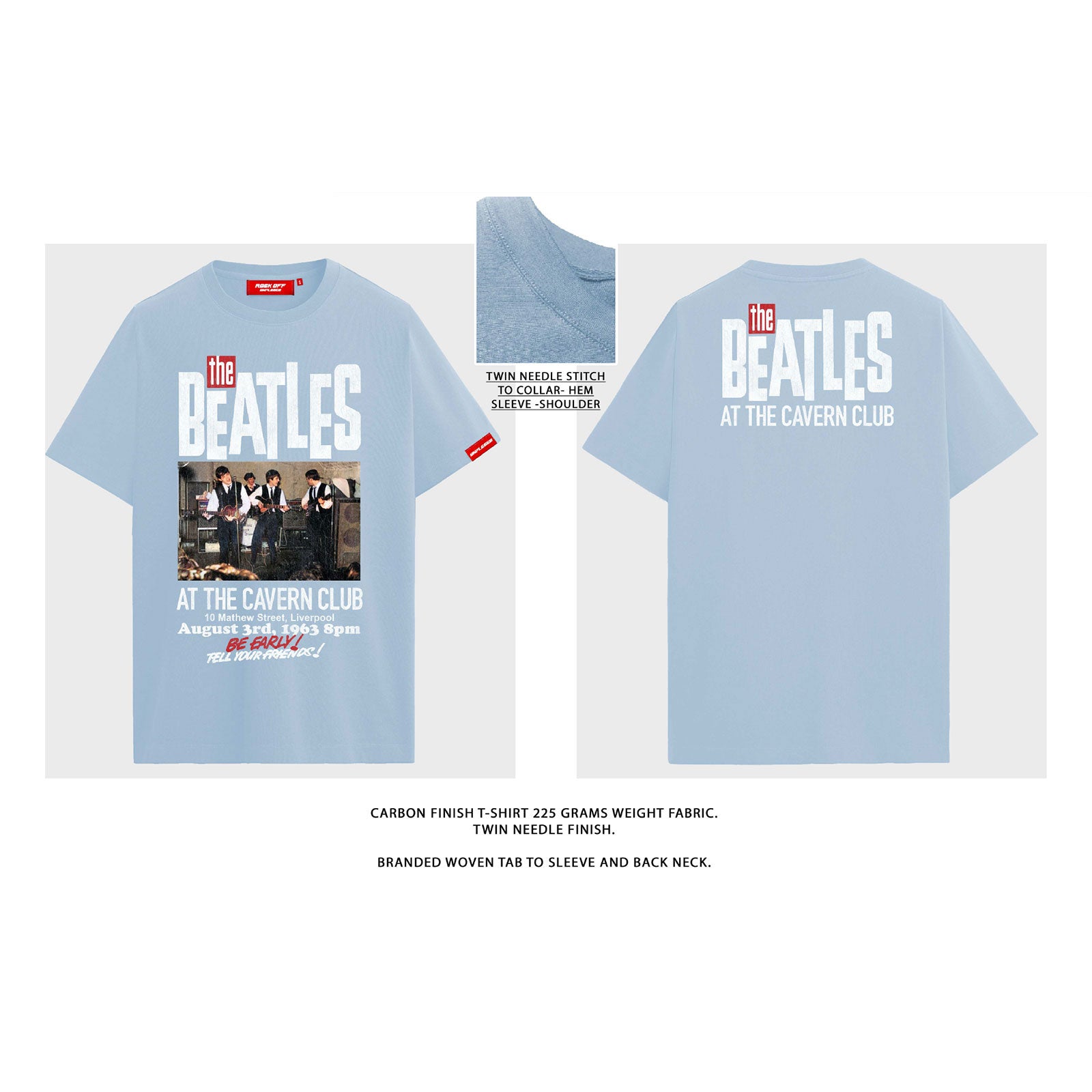 Een foto van een The Beatles T-Shirt