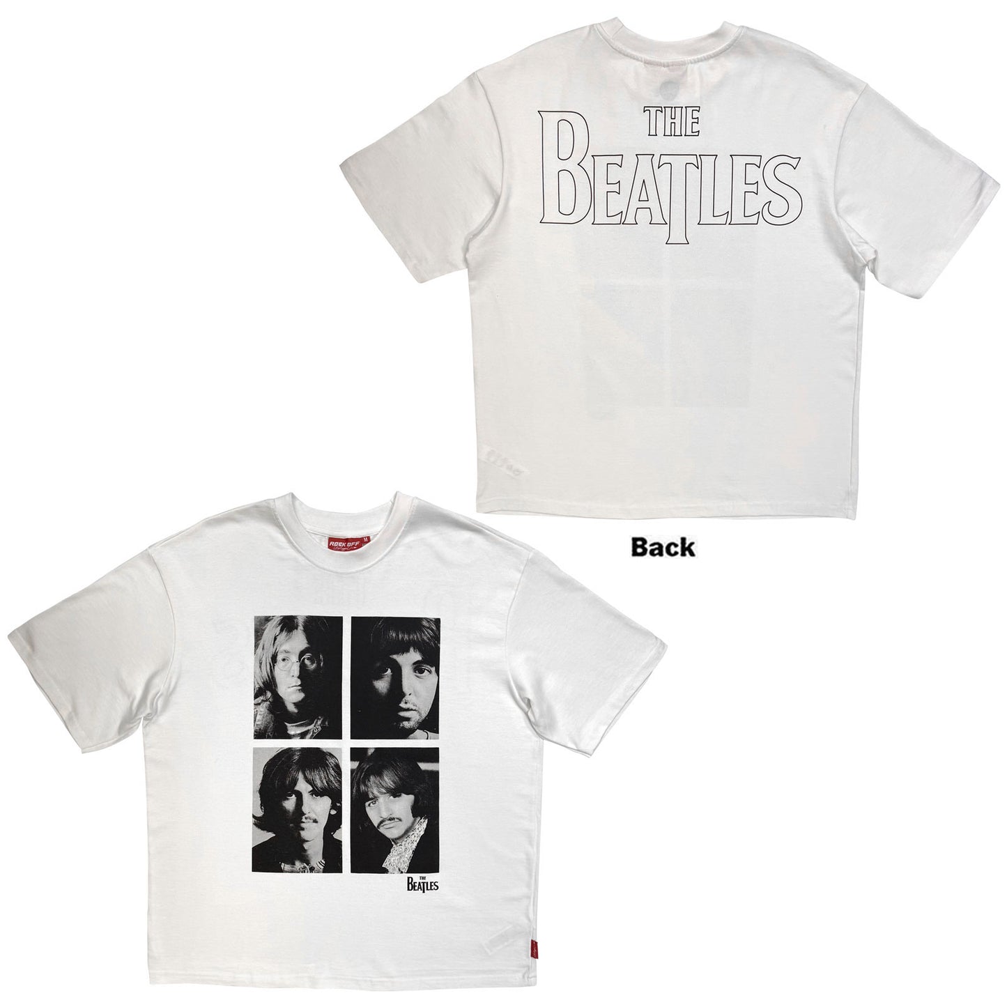 Een foto van een The Beatles T-Shirt