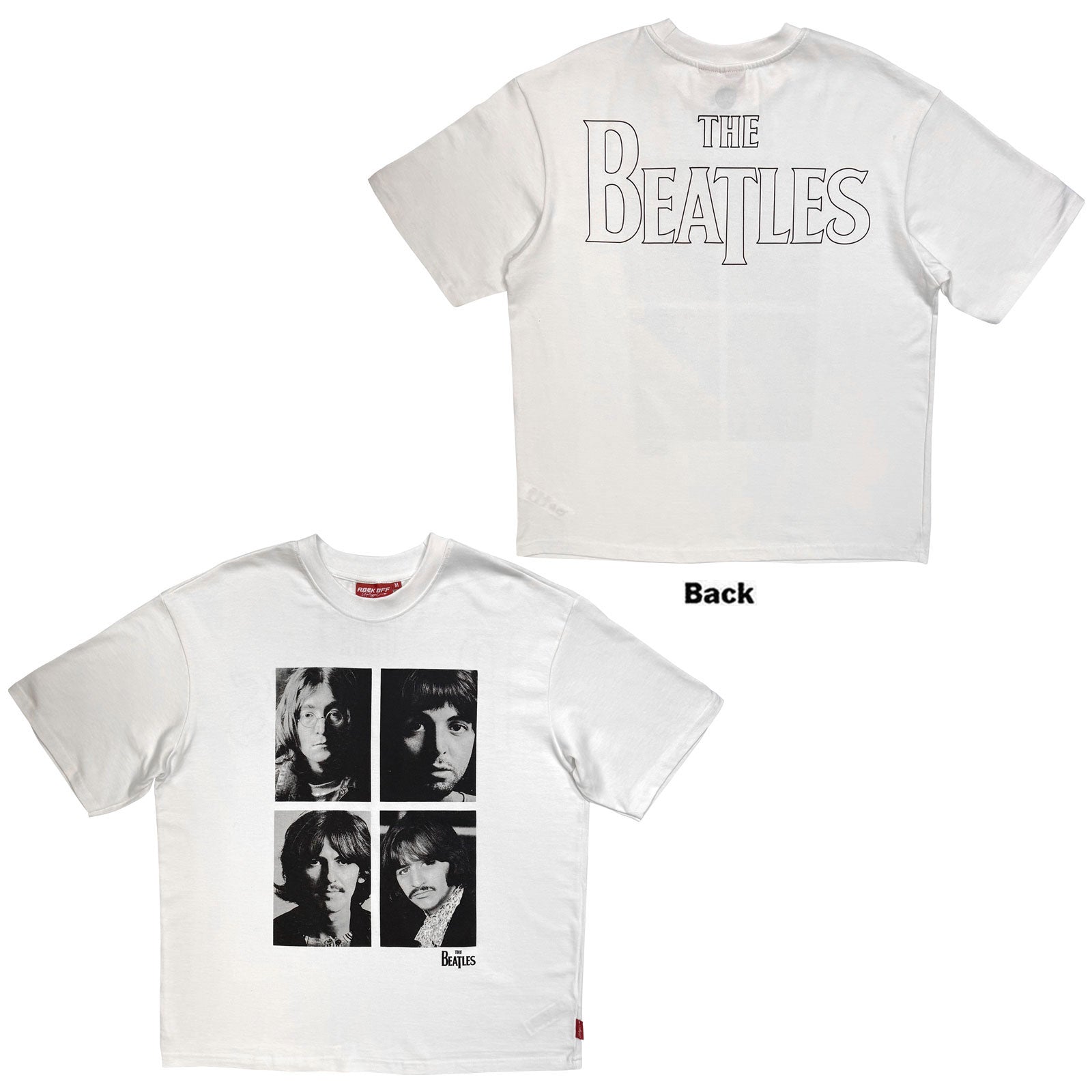 Een foto van een The Beatles T-Shirt