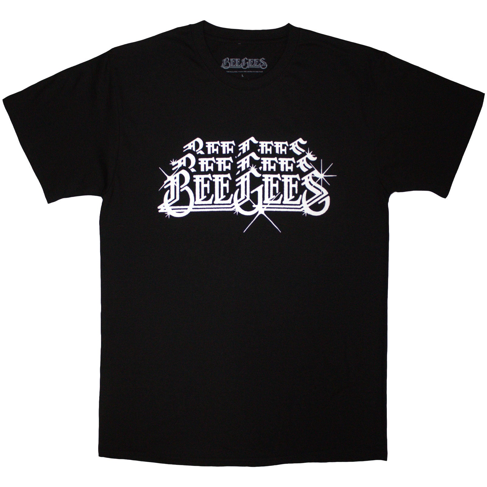 Een foto van een Bee Gees T-Shirt