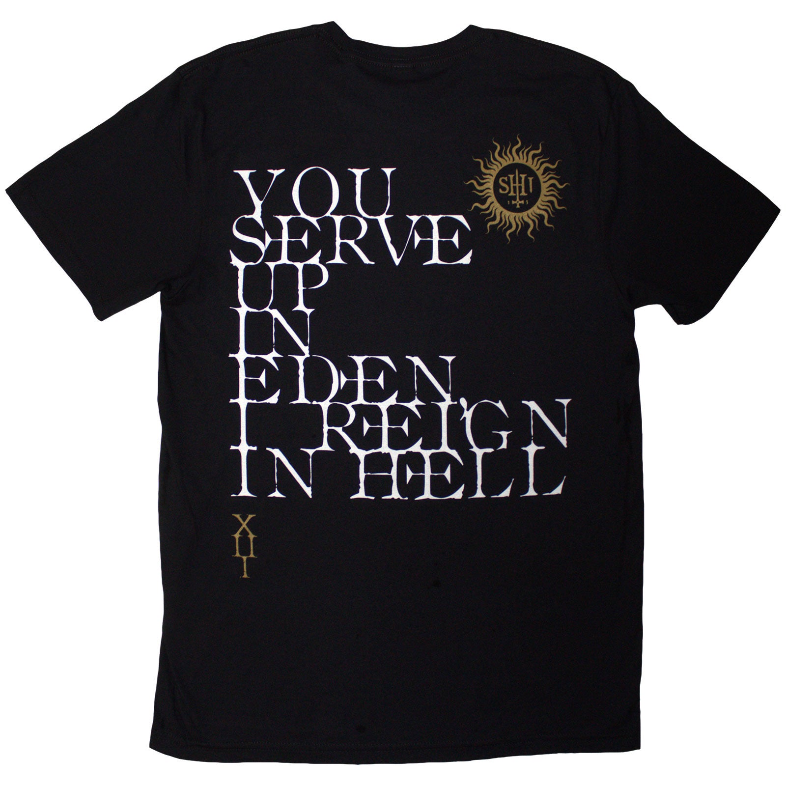 Een foto van een Behemoth T-Shirt