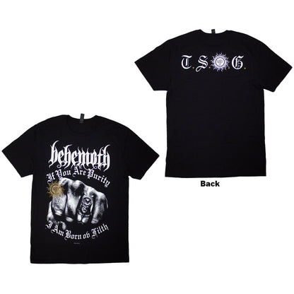 Een foto van een Behemoth T-Shirt