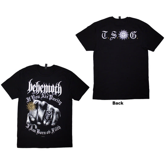 Een foto van een Behemoth T-Shirt
