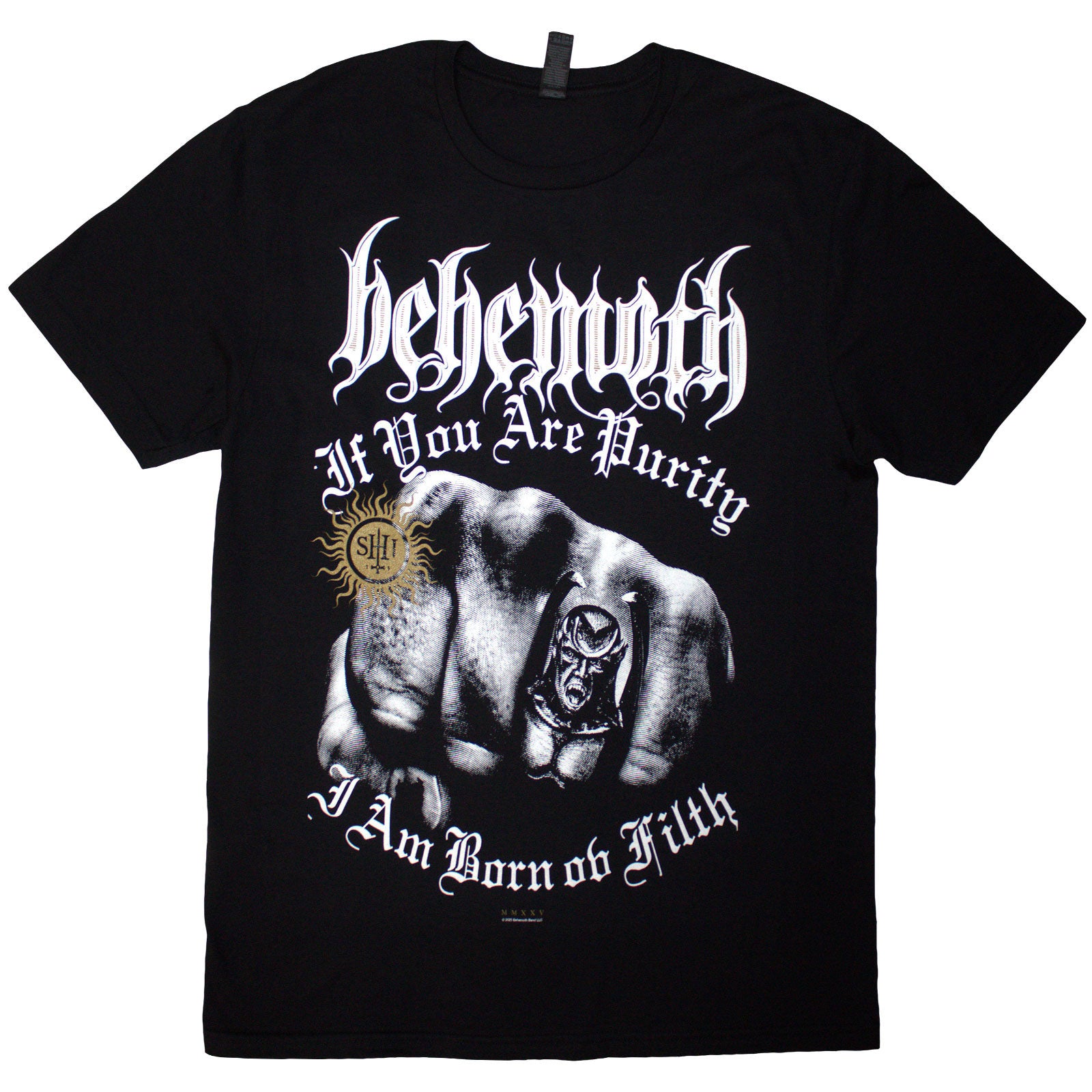 Een foto van een Behemoth T-Shirt