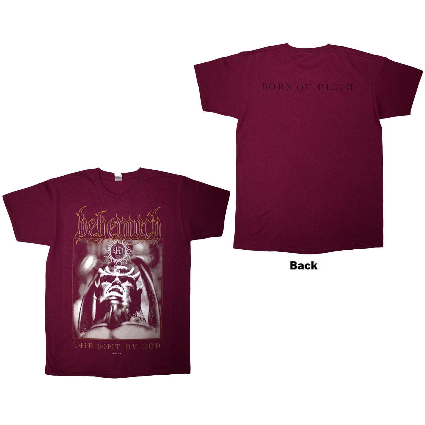 Een foto van een Behemoth T-Shirt