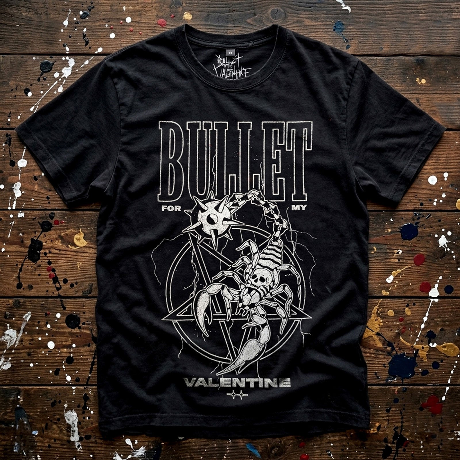 Een foto van een Bullet For My Valentine T-Shirt
