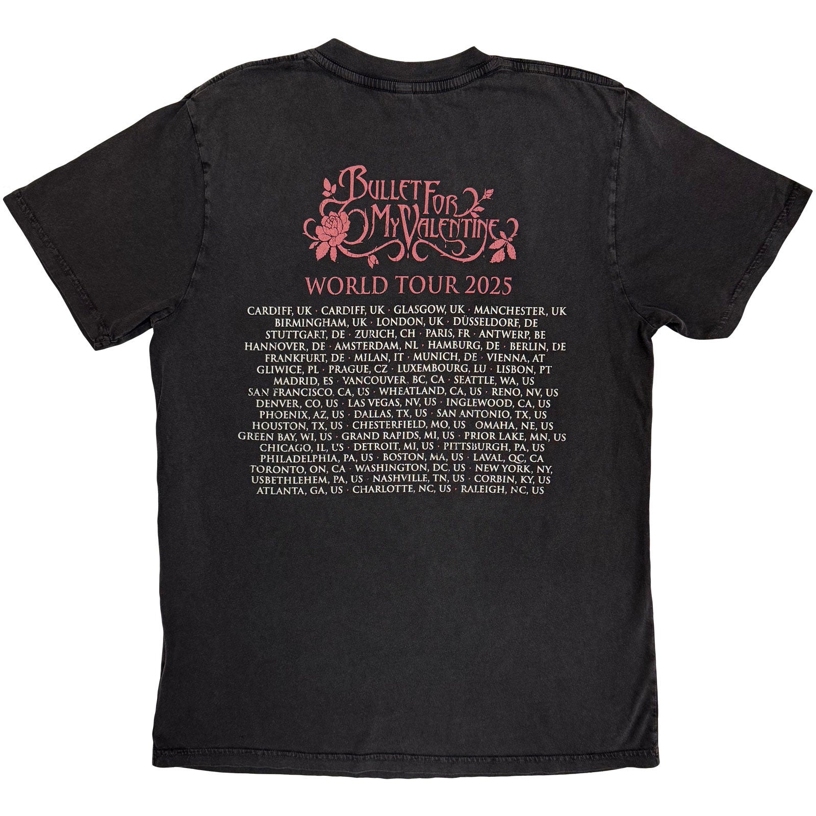 Een foto van een Bullet For My Valentine T-Shirt