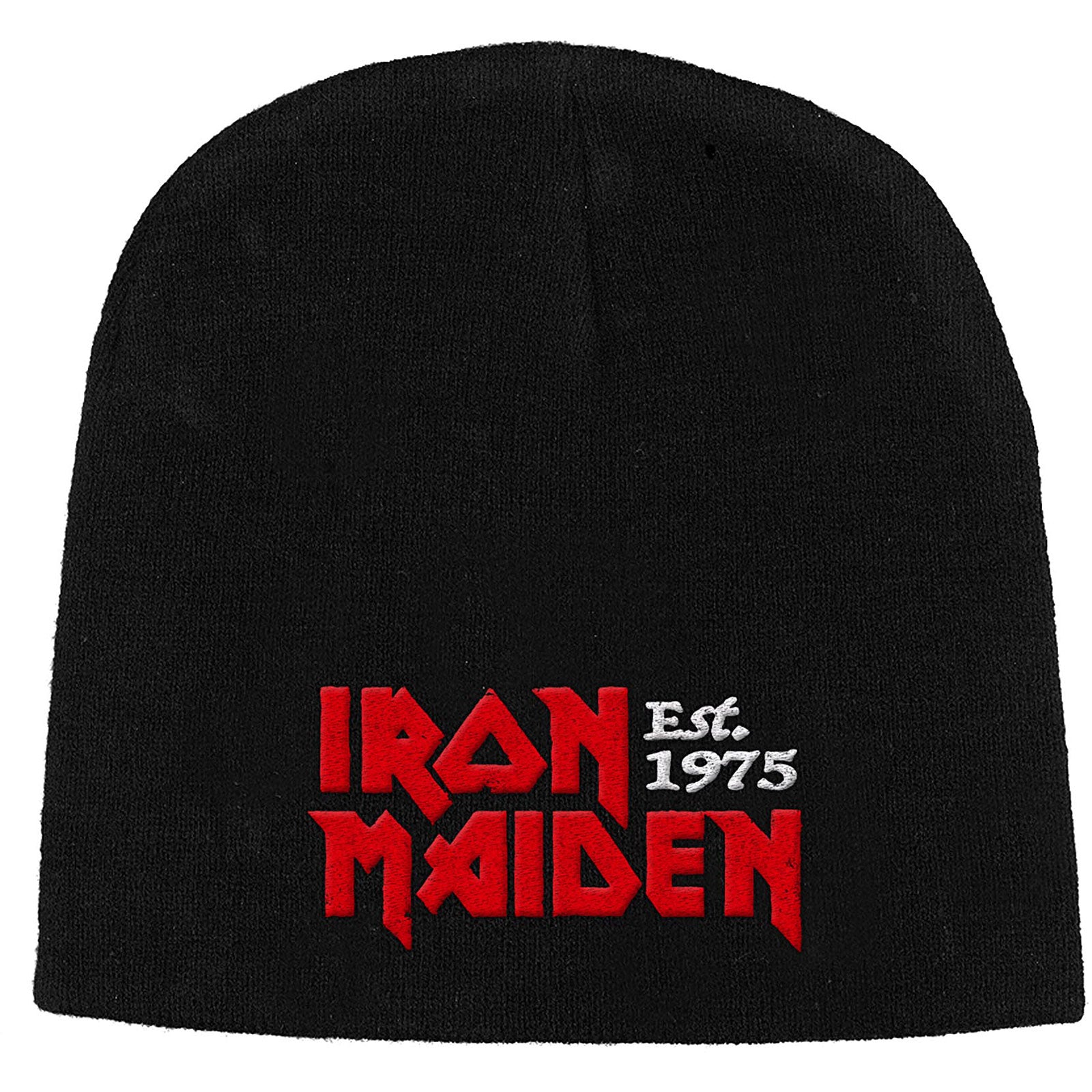 Een foto van een Iron Maiden Hoofddeksel