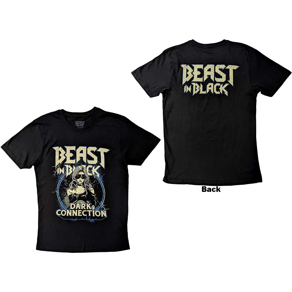 Een foto van een Beast in Black T-Shirt