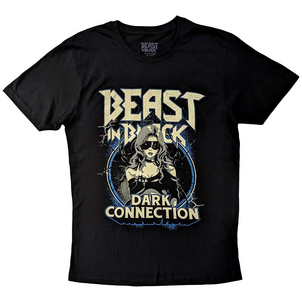 Een foto van een Beast in Black T-Shirt