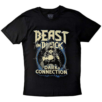 Een foto van een Beast in Black T-Shirt