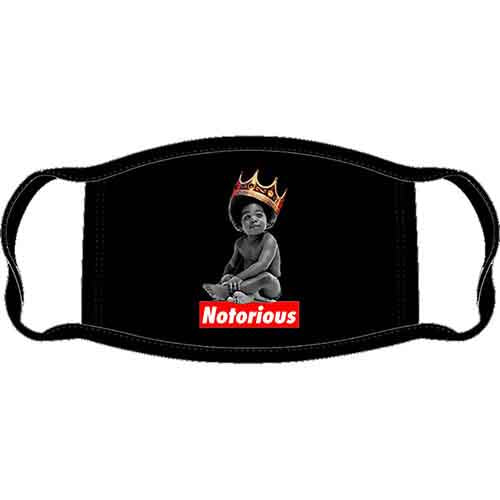 Een foto van een Biggie Smalls Gezichtsmasker