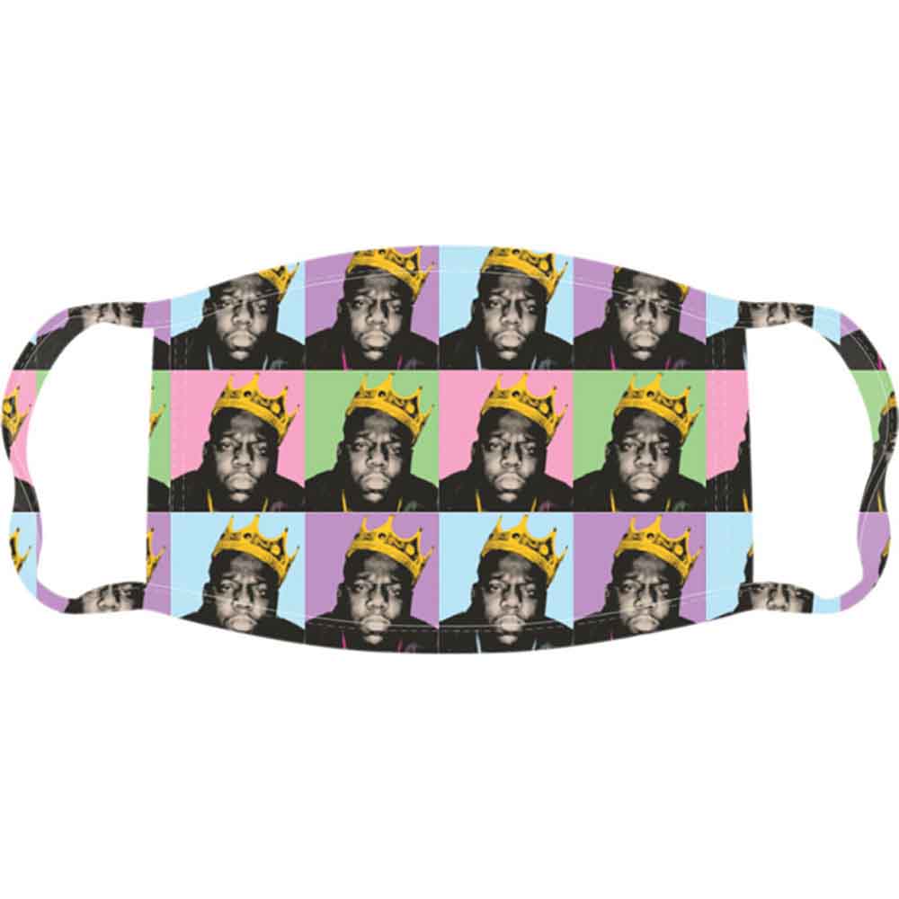 Een foto van een Biggie Smalls Gezichtsmasker