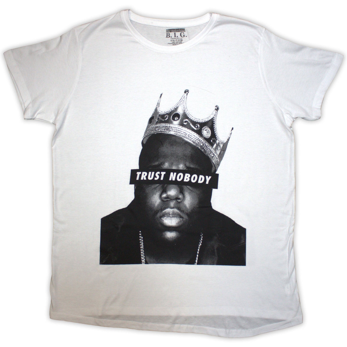 Een foto van een Biggie Smalls T-Shirt