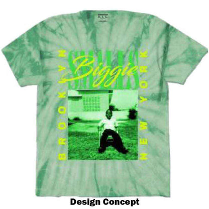 Een foto van een Biggie Smalls T-Shirt