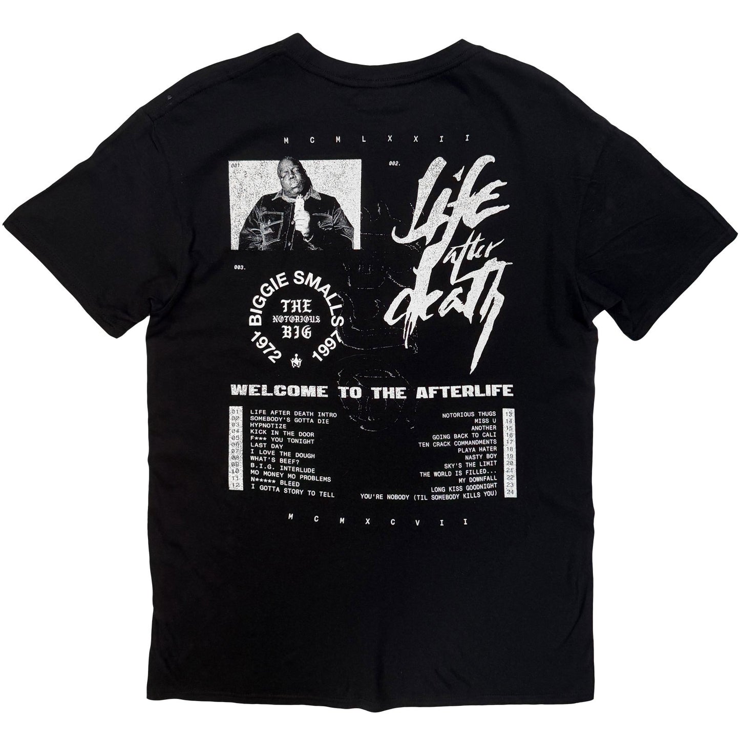 Een foto van een Biggie Smalls T-Shirt