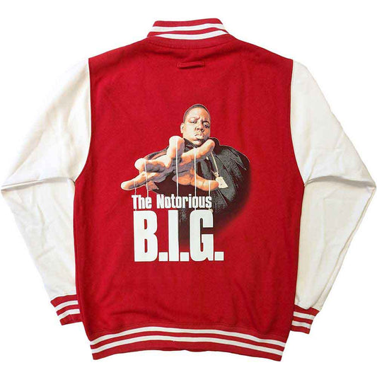 Een foto van een Biggie Smalls Varsity Jas