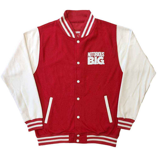 Een foto van een Biggie Smalls Varsity Jas