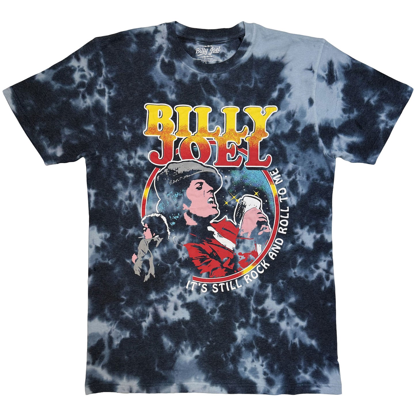 Een foto van een Billy Joel T-Shirt