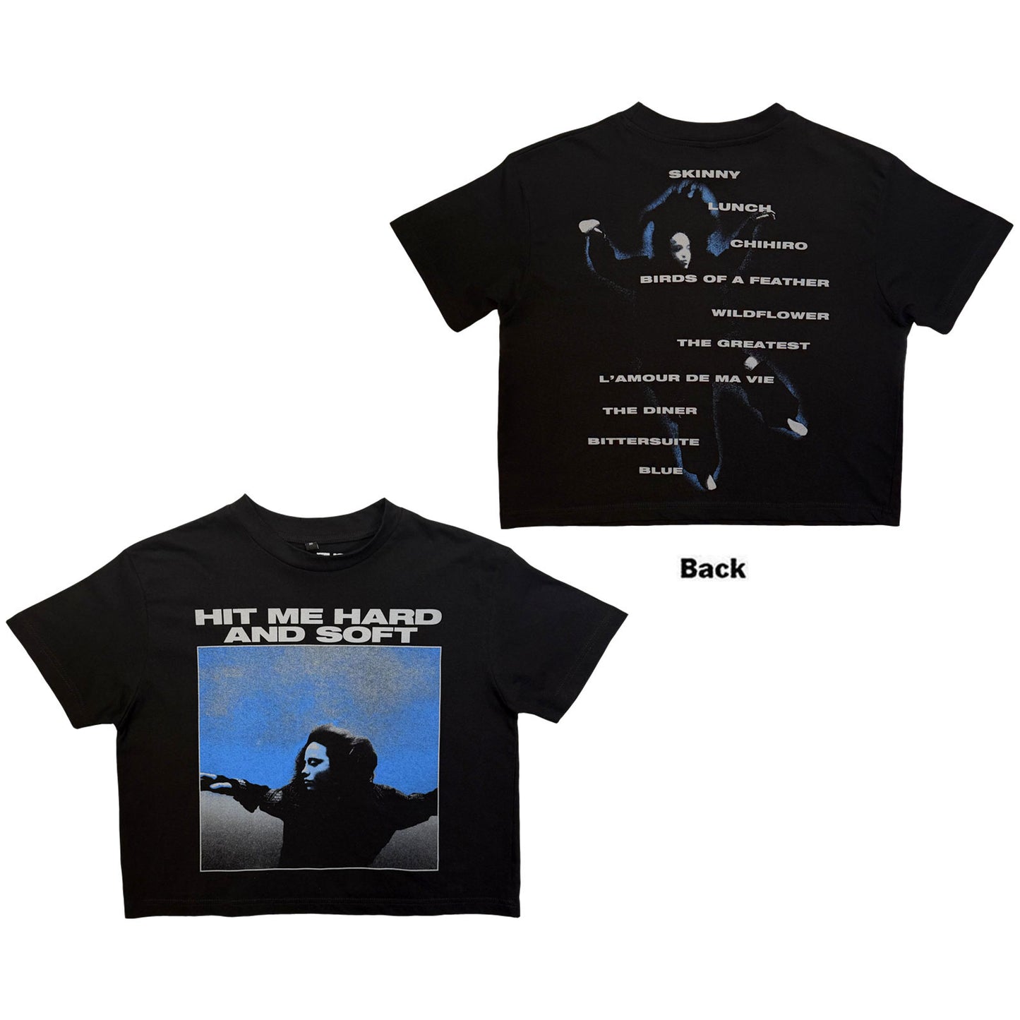 Een foto van een Billie Eilish T-Shirt