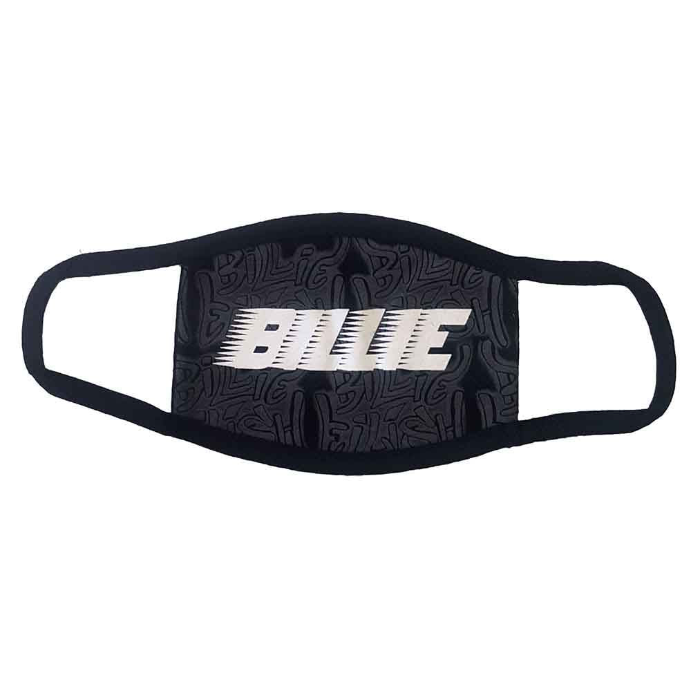 Een foto van een Billie Eilish Gezichtsmasker