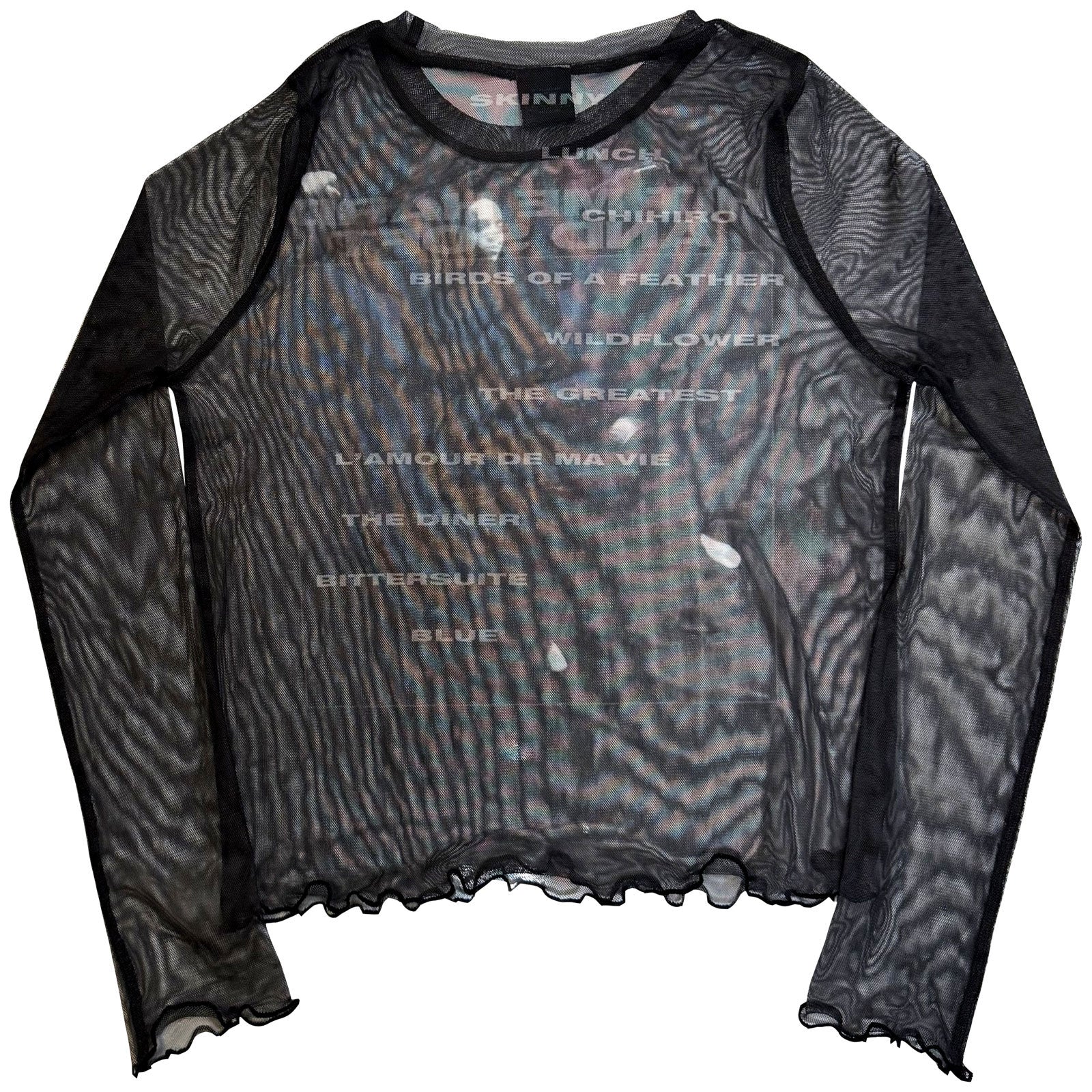 Een foto van een Billie Eilish T-Shirt