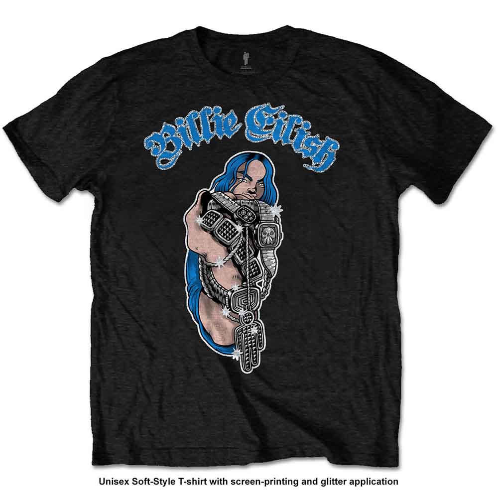 Een foto van een Billie Eilish T-Shirt