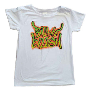 Een foto van een Billie Eilish T-Shirt