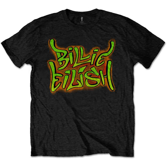 Een foto van een Billie Eilish T-Shirt