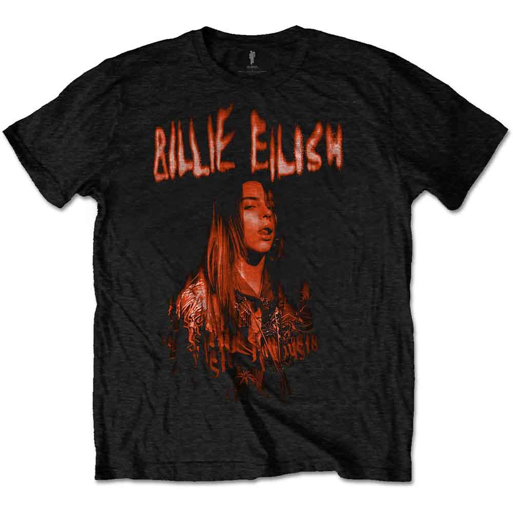 Een foto van een Billie Eilish T-Shirt