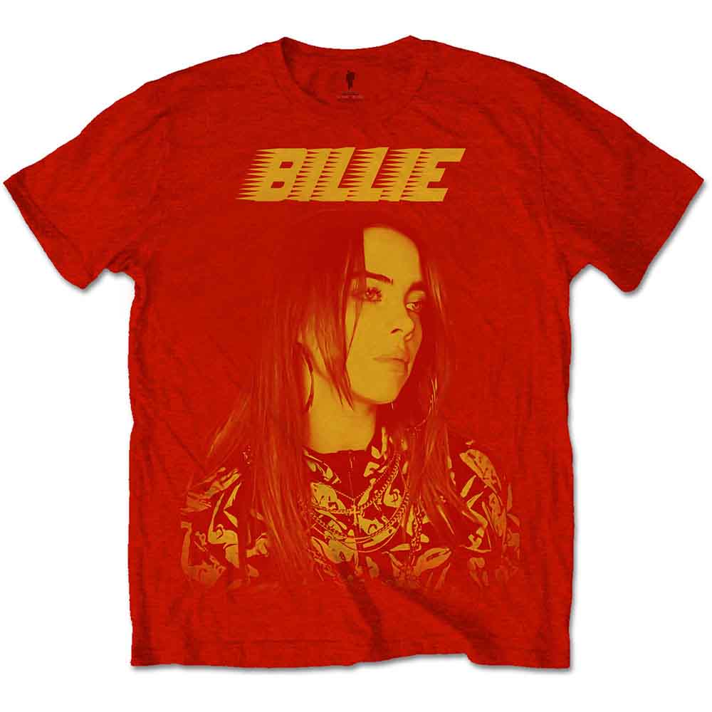 Een foto van een Billie Eilish T-Shirt