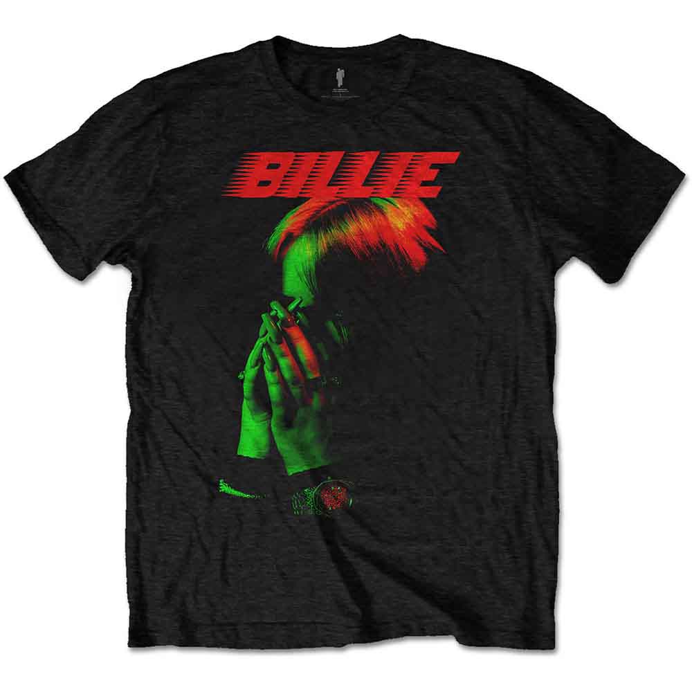 Een foto van een Billie Eilish T-Shirt