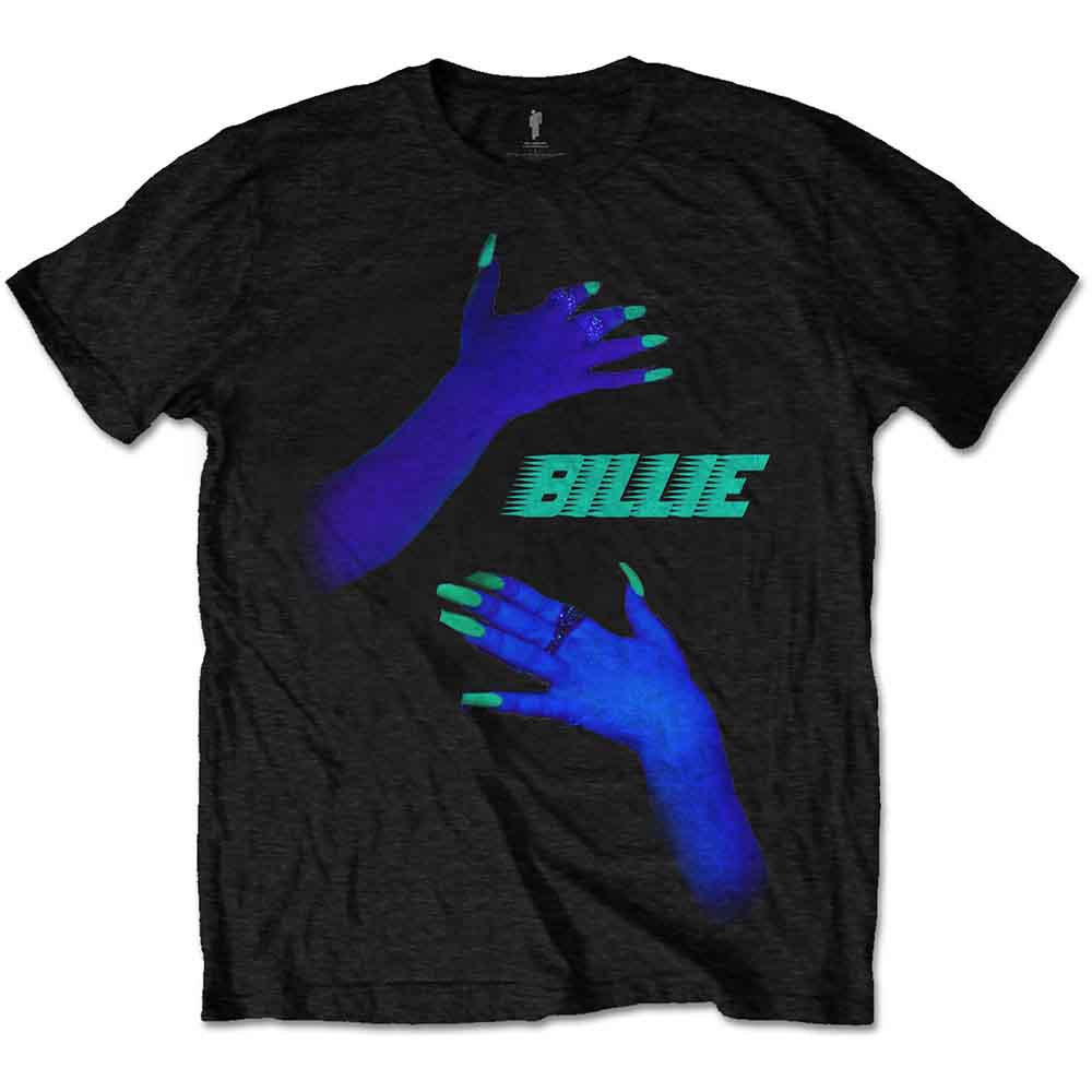 Een foto van een Billie Eilish T-Shirt