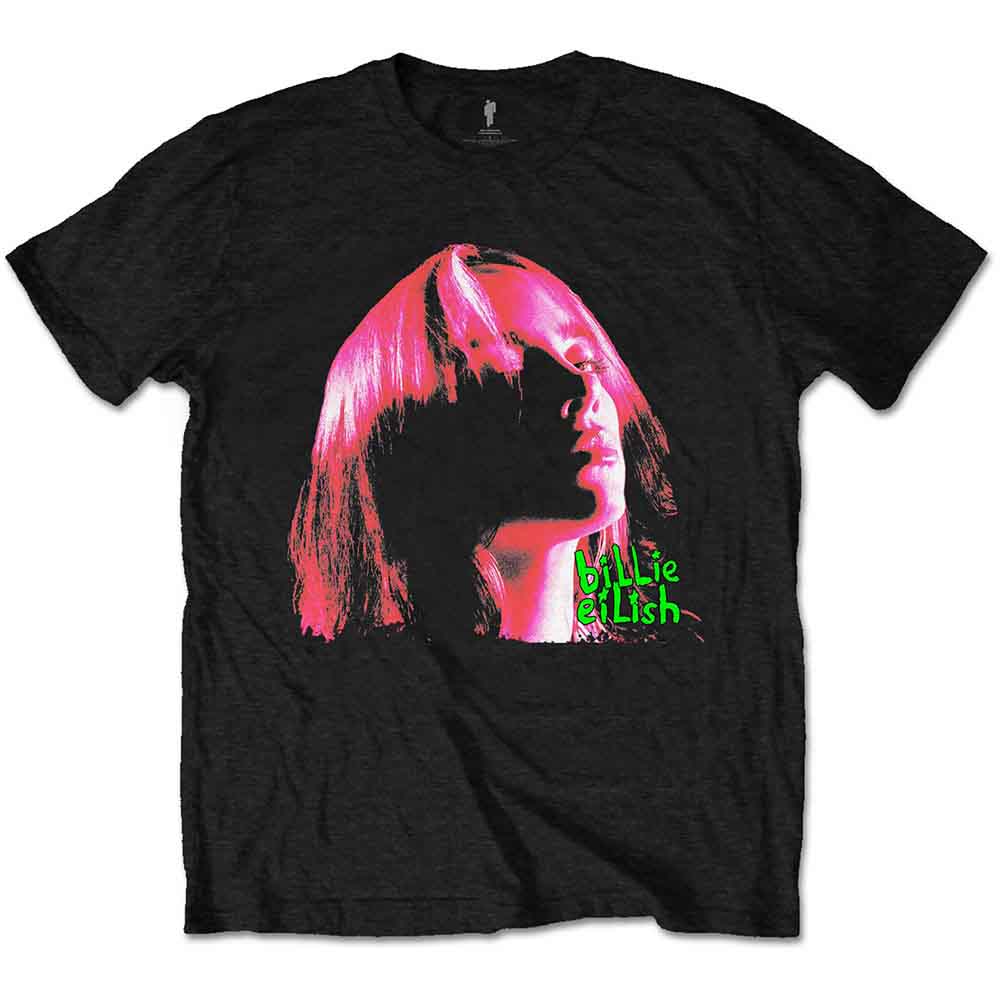 Een foto van een Billie Eilish T-Shirt