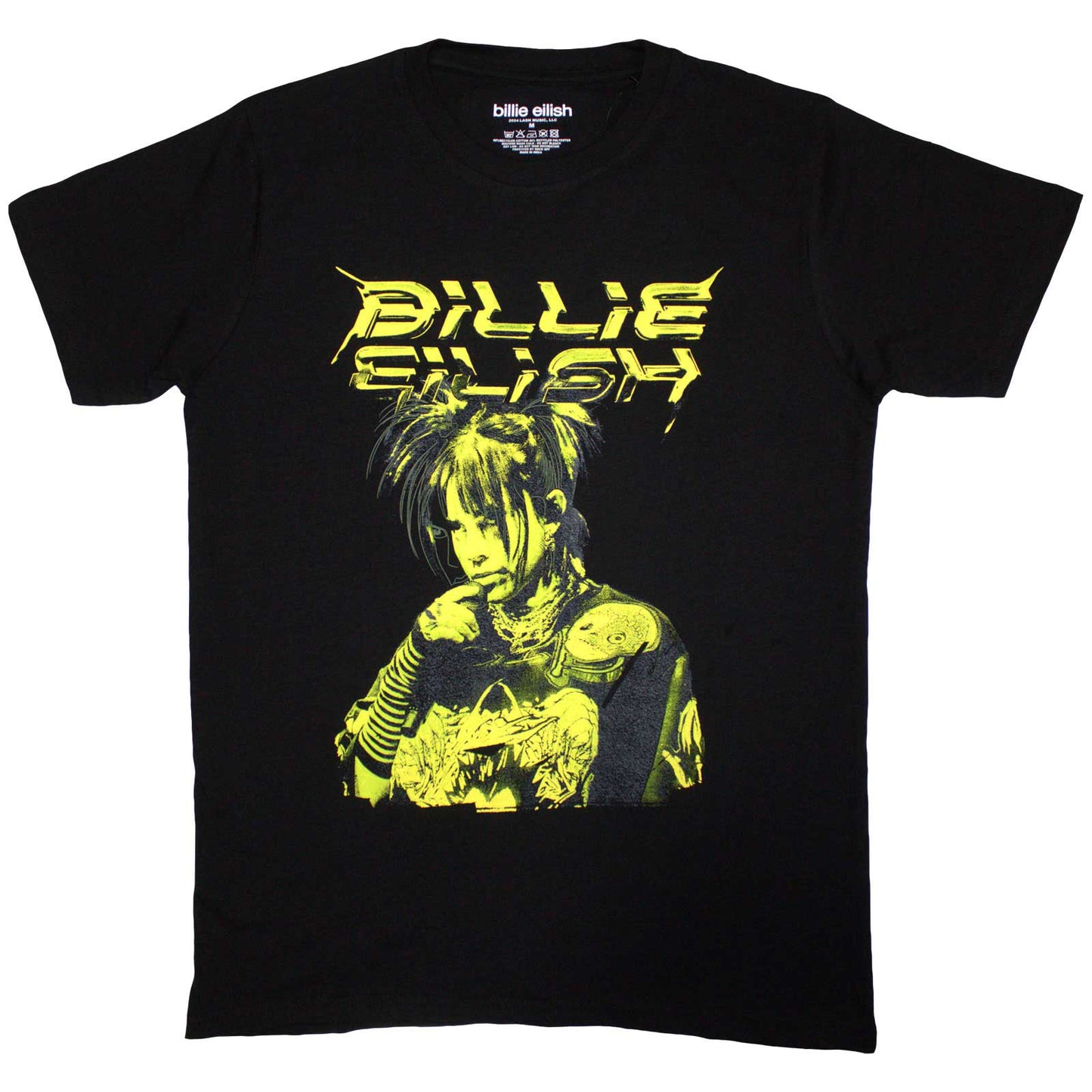 Een foto van een Billie Eilish T-Shirt
