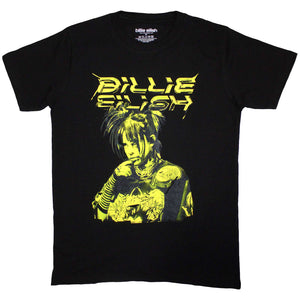 Een foto van een Billie Eilish T-Shirt