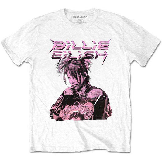 Een foto van een Billie Eilish T-Shirt