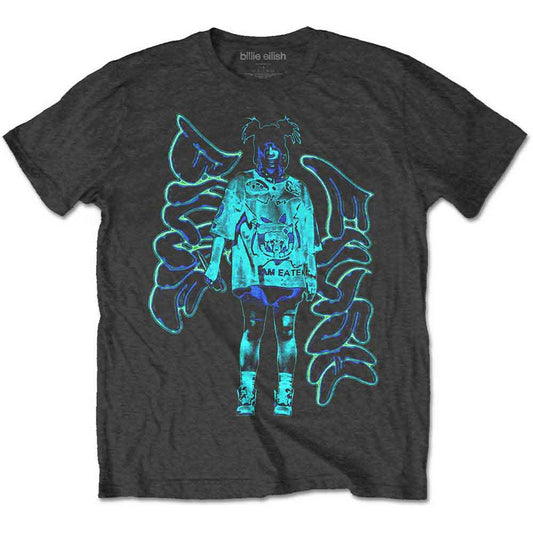 Een foto van een Billie Eilish T-Shirt
