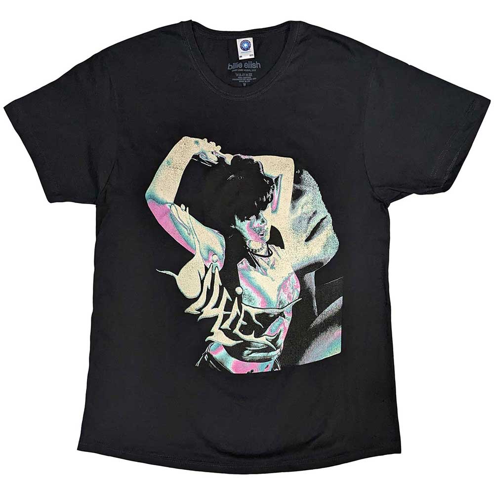 Een foto van een Billie Eilish T-Shirt